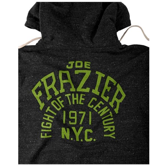 Roots Of Fight Smokin Joe Frazier Zipup Hoodie NWT 2XL Fight Of The Century - Picture 3 of 5